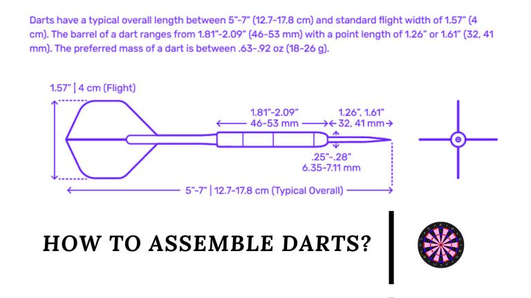 How To Assemble Darts?