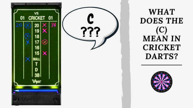 What Does The C Mean In Cricket Darts?